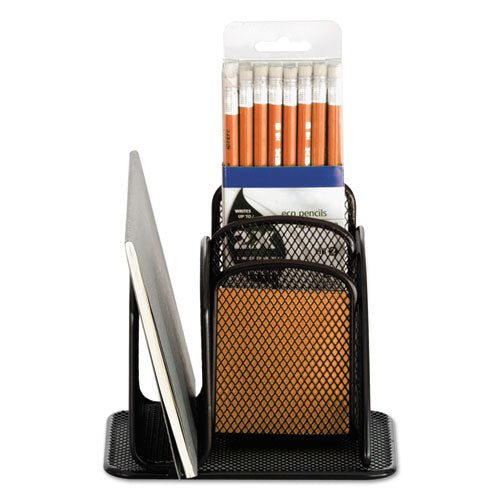 3-Tier Black Wire Mesh Organizer - 6