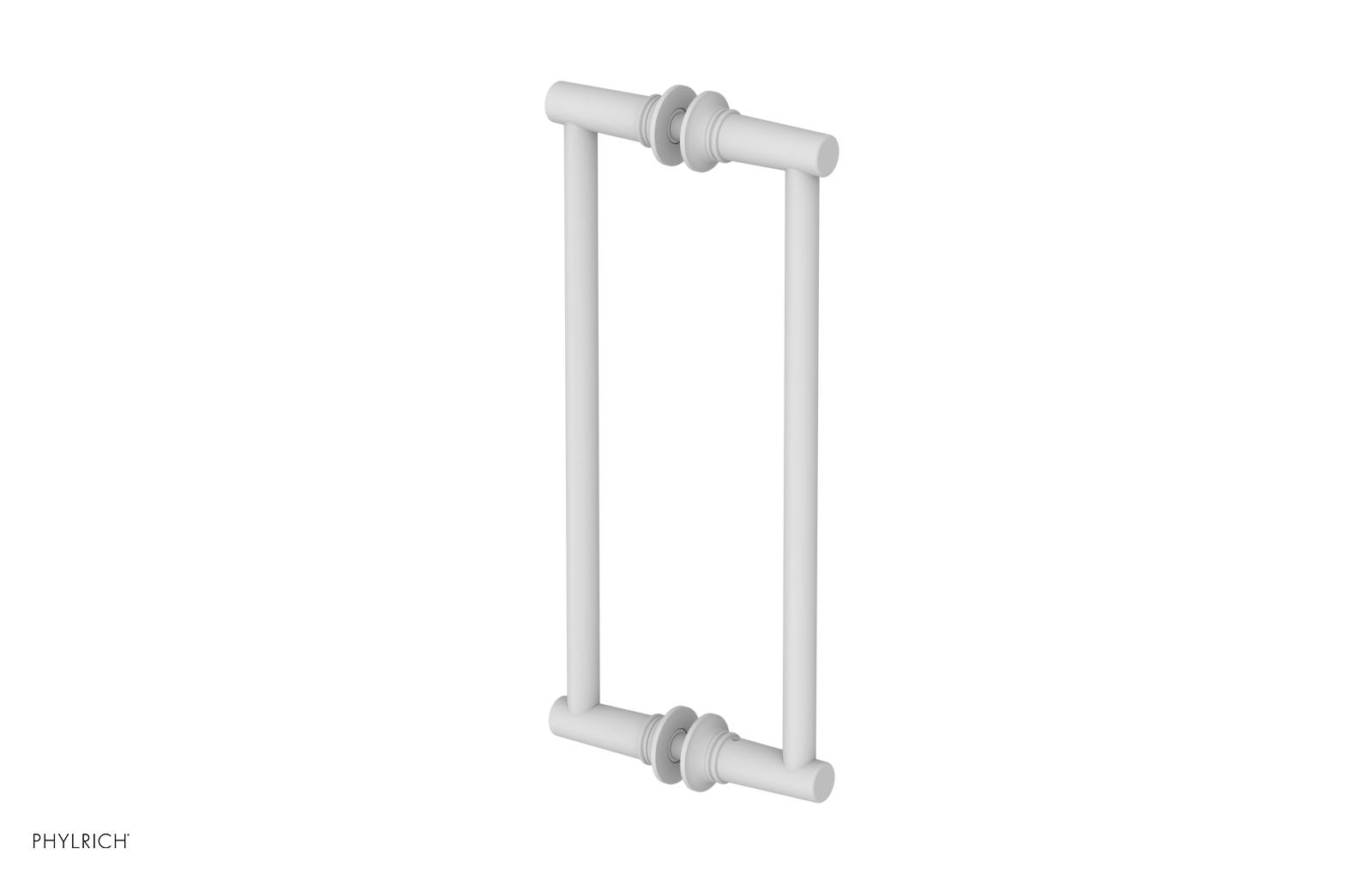 Hex Modern 12 Double Sided Shower Pull 501 93 12 - Premium Bathroom Hardware for Shower Doors and Glass Partitions - Perfect for Home, Hotel, and Spa Renovations