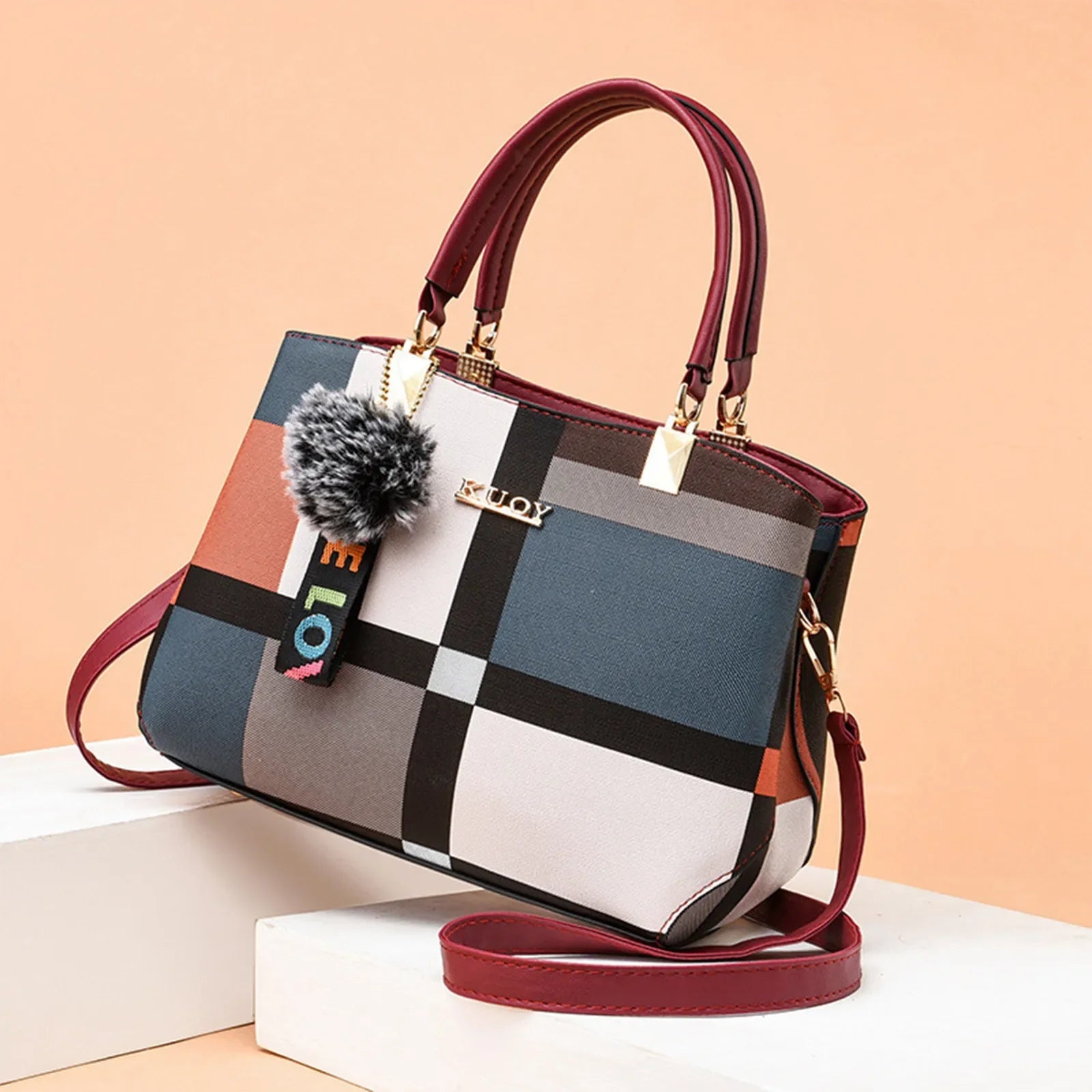 Luxury Designer Handbags for Women - European & American Style Crossbody Shoulder Bag - Nylon Fashion Purse for Daily Use, Travel & Shopping