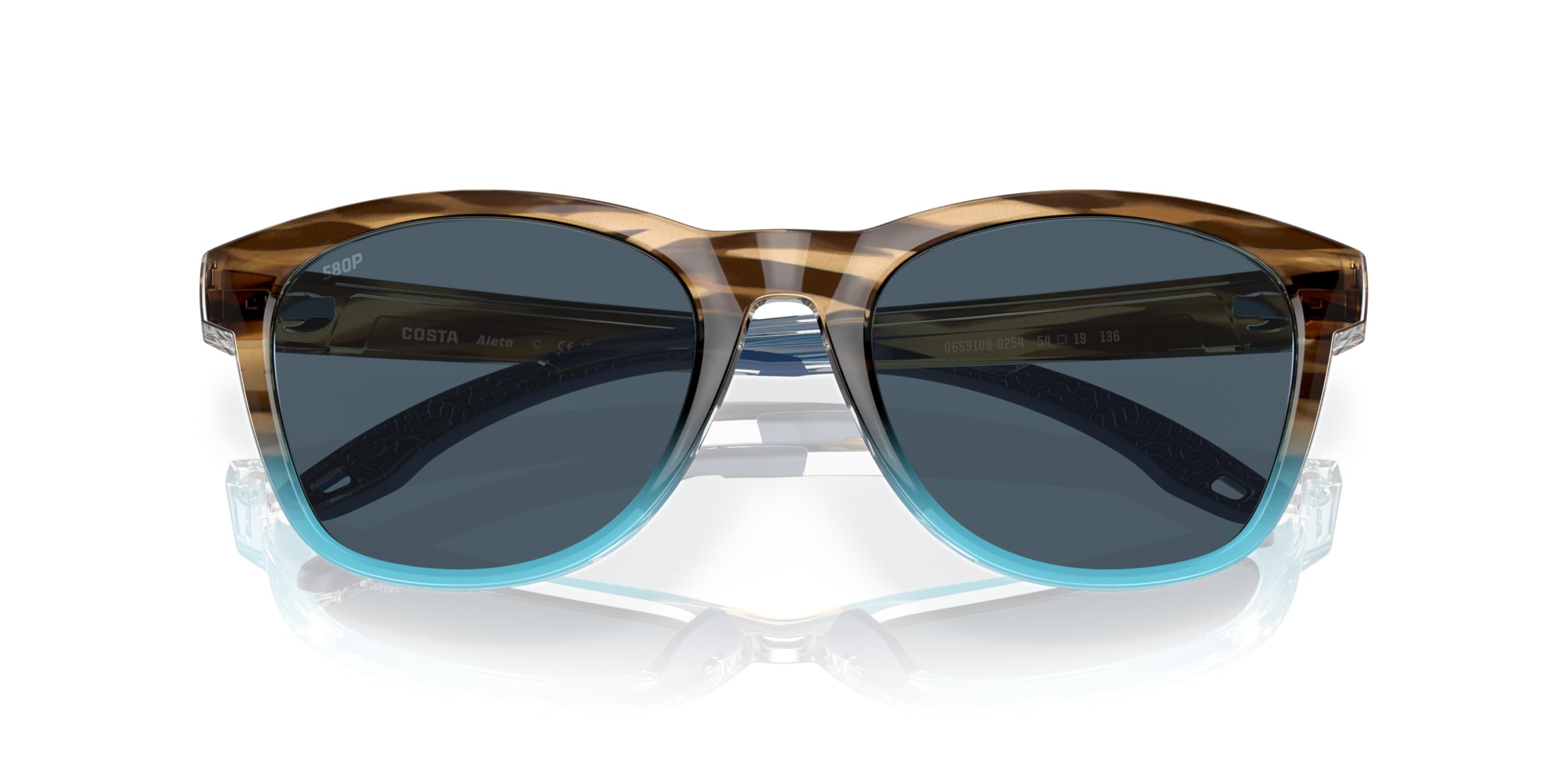 Costa Del Mar Women's Aleta Round Polarized Sunglasses – Stylish UV Protection for Outdoor Activities, Beach & Driving