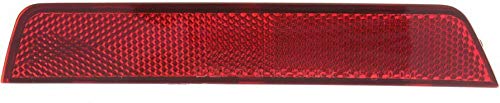 Premium Plus Bumper Face Bar Reflector Light Lamp - Rear Passenger Right Side Replacement for Chevy CAPA Certified | Enhances Safety & Visibility for Night Driving & Parking