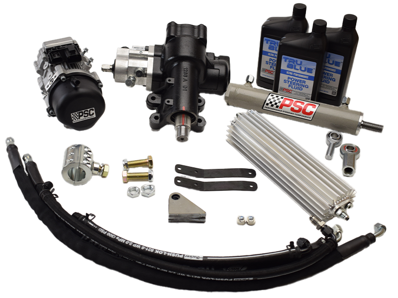 2021-2024 Jeep 392 PSC Cylinder Assist™ EHPS Steering Kit with 6.75