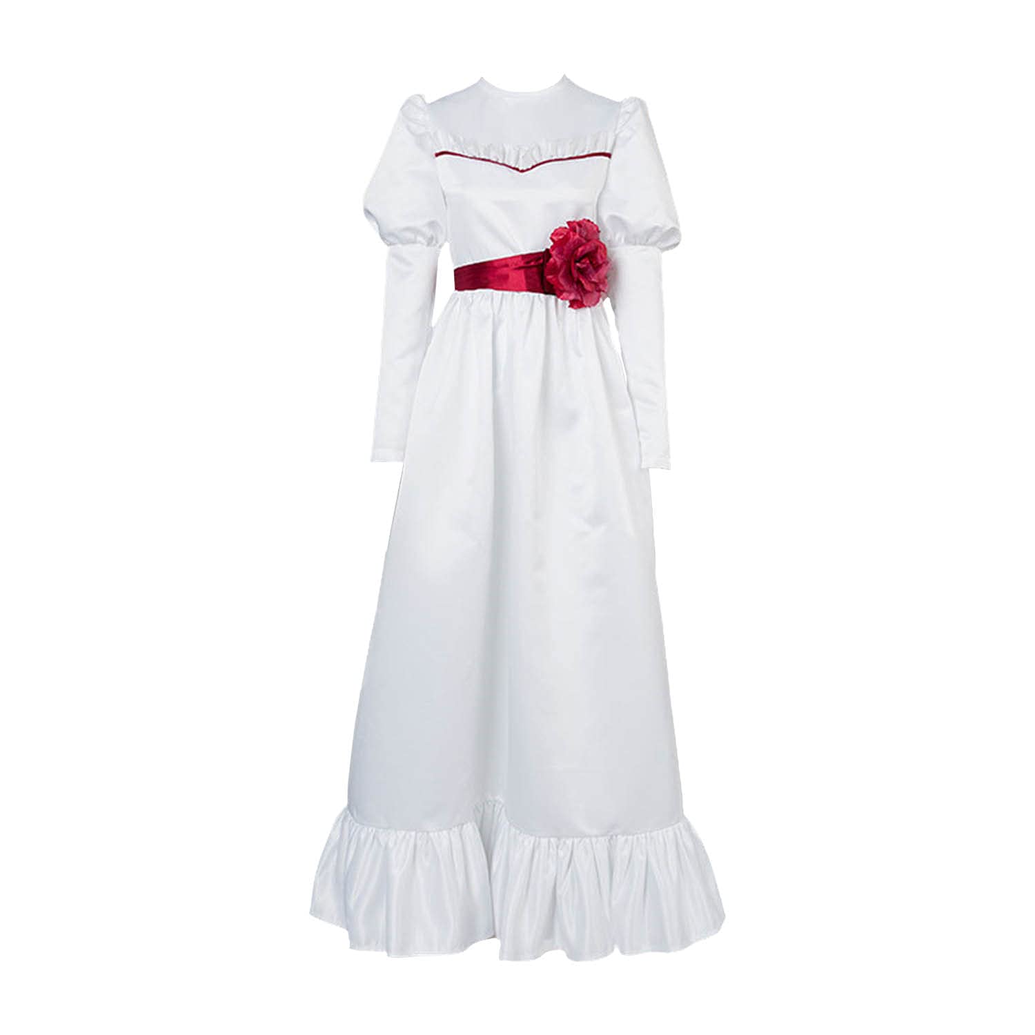 Kirinboy Anna Cosplay Costume - Elegant White Dress for Halloween, Horror Parties & Role Play | Perfect for Cosplay Events, Themed Parties & Fancy Dress