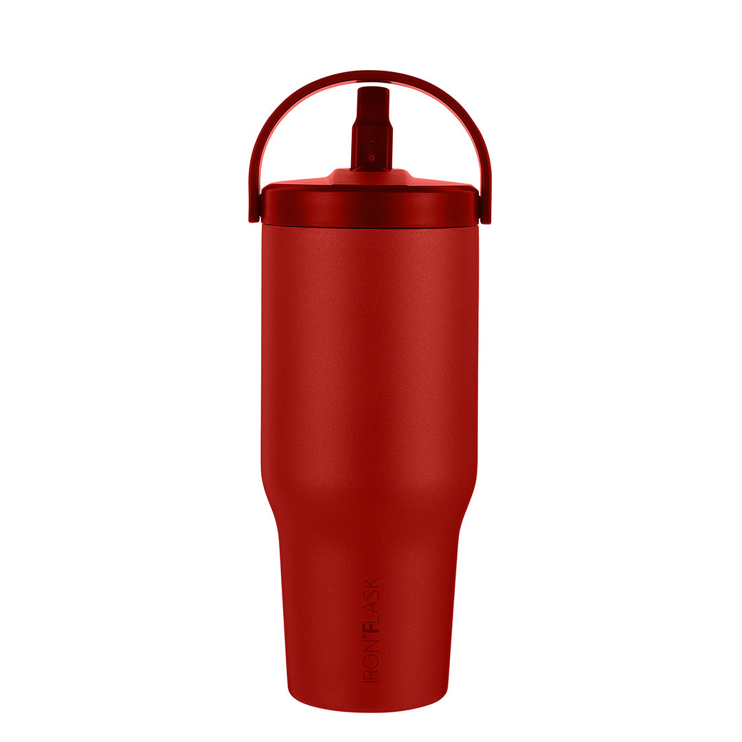 30 Oz Sidekick Insulated Stainless Steel Water Bottle with Straw Lid - Leakproof & Sweatproof - Keep Drinks Cold 24Hrs/Hot 12Hrs - Perfect for Gym, Hiking, Travel & Office Use