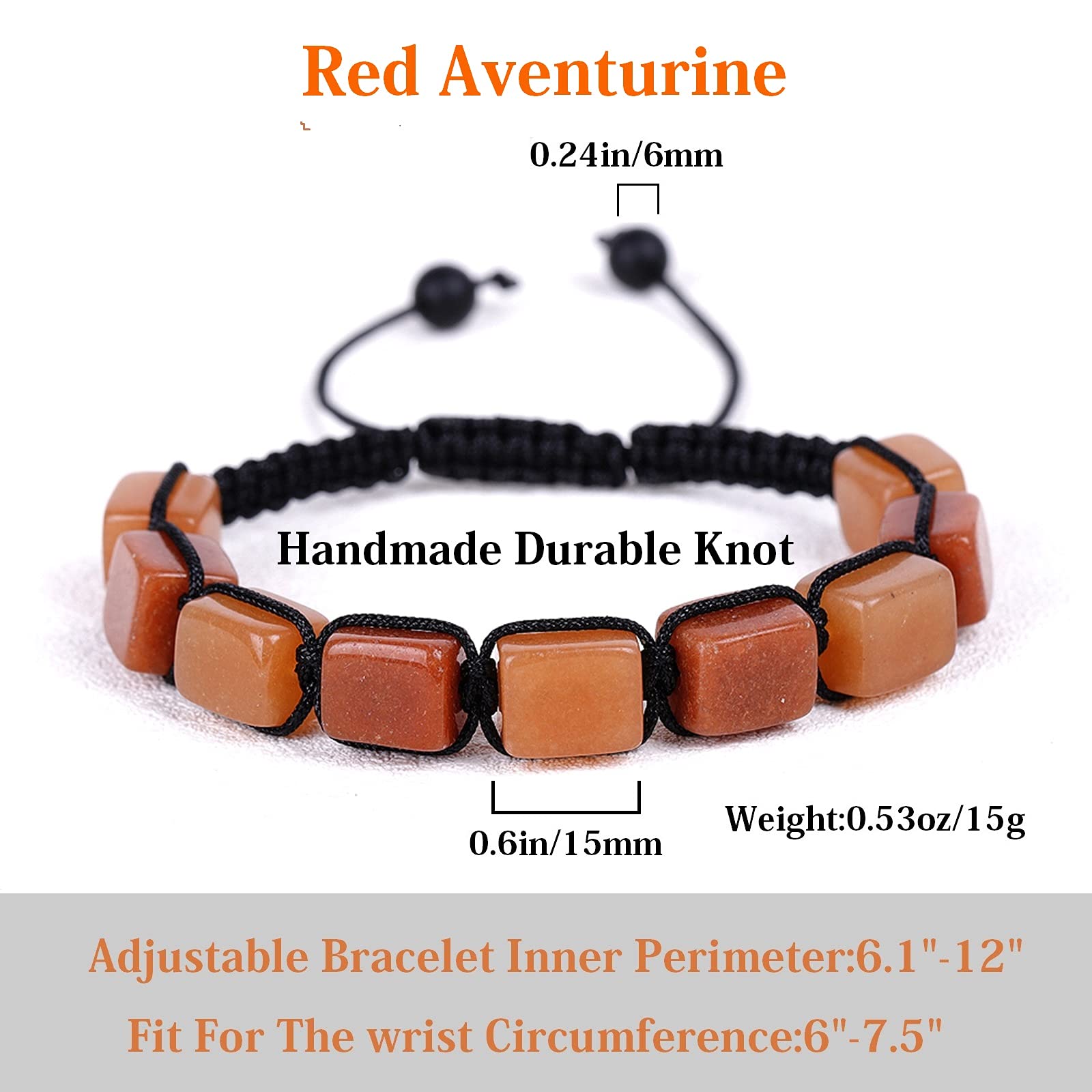 Genuine 7 Chakra Adjustable Crystal Healing Bracelet - Natural Stone Beaded Reiki Energy Bracelet for Women & Men - Perfect for Meditation, Yoga & Spiritual Healing