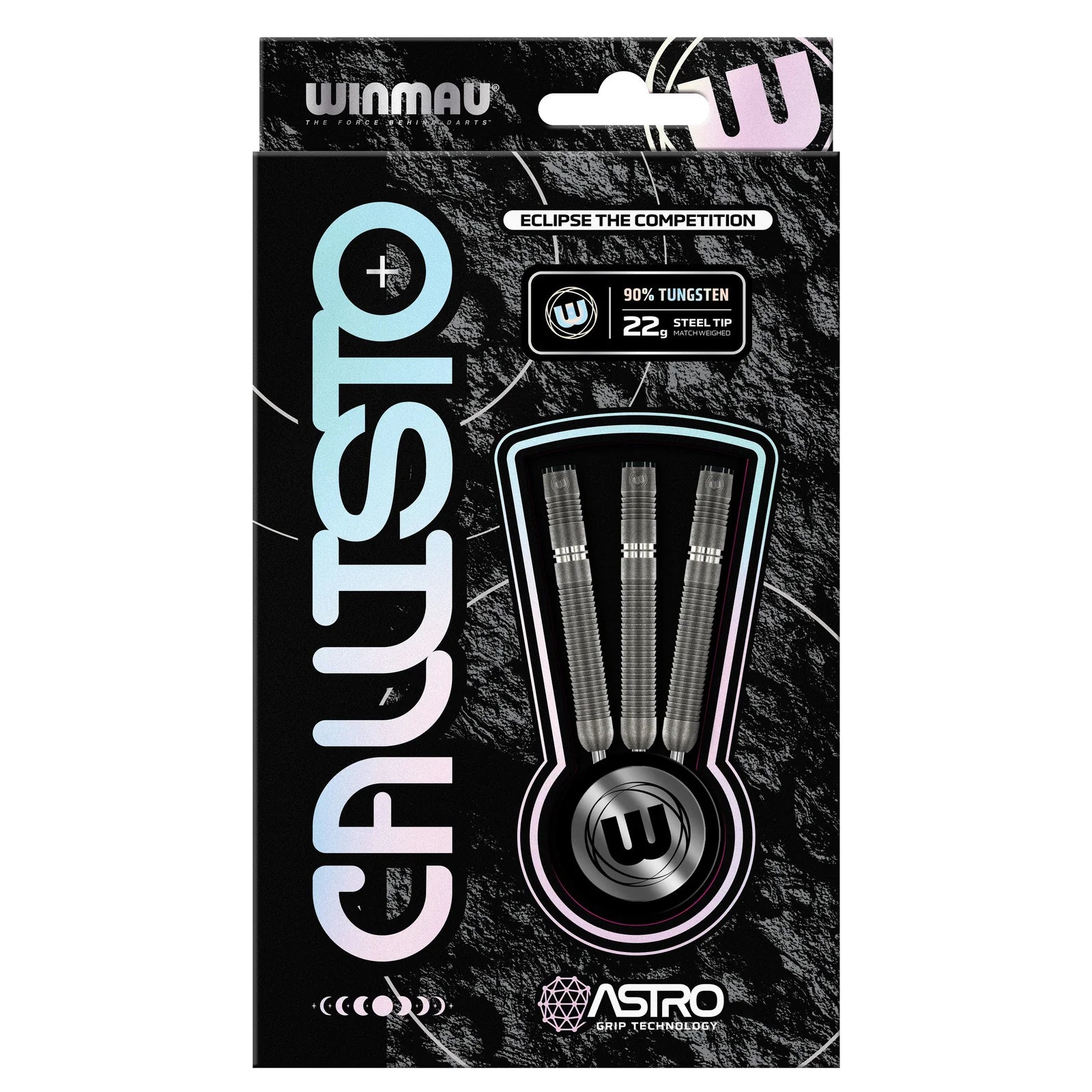 WINMAU Callisto 01 Professional Darts - 90% Tungsten Steel Tip Darts (24g) for Precision Throwing | Perfect for Tournaments, League Play & Home Practice
