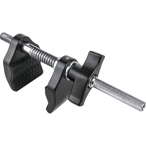 Kupo Mini Viser Clamp with 2 Jaw, 5/8 Baby Stud & 3/8-16 Threaded Stud - Perfect for Film, Photography & Studio Lighting Equipment Mounting