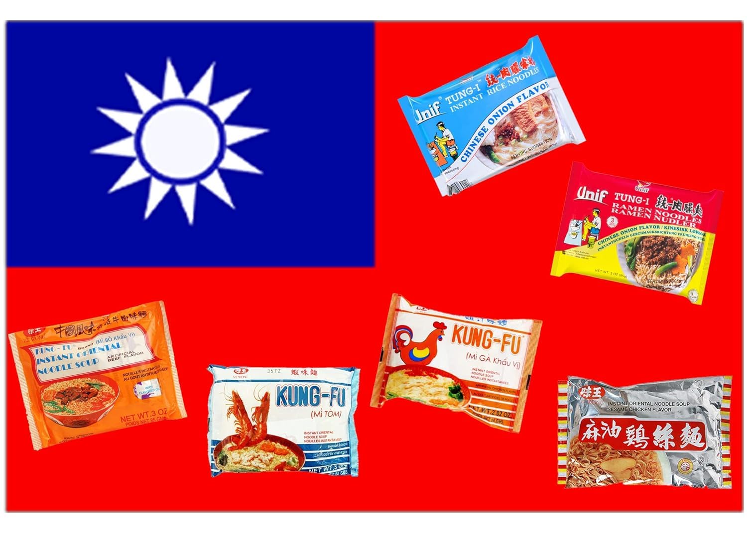 15-Pack International Instant Ramen Noodles Variety Box - Japanese, Filipino, Thai & Vietnamese Flavors with Free Chopsticks & Sticker | Asian Snacks, College Dorm Meals, Office Lunch & Quick Dinner Solution
