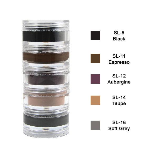 Ben Nye MediaPRO Professional Eye Definer Stack - Waterproof Eyeliner Pencil Set for Long-Lasting Makeup - Perfect for Stage, Film, and Photography Makeup Artists