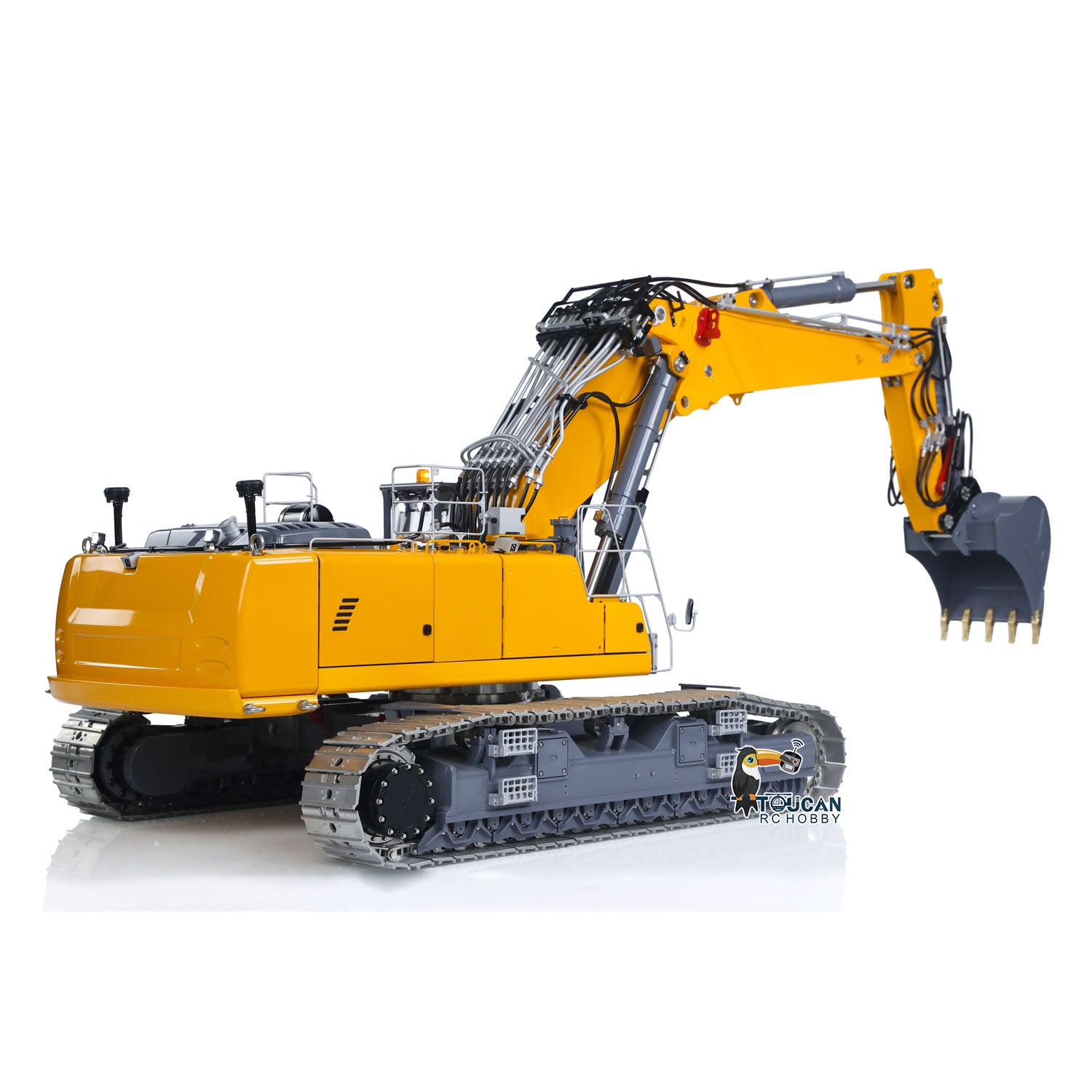 1/14 Scale Heavy Duty RC Hydraulic Excavator - LESU LR960 Remote Control Construction Digger Toy for Adults & Kids | Outdoor Play, Construction Simulation, Backyard Digging, STEM Learning