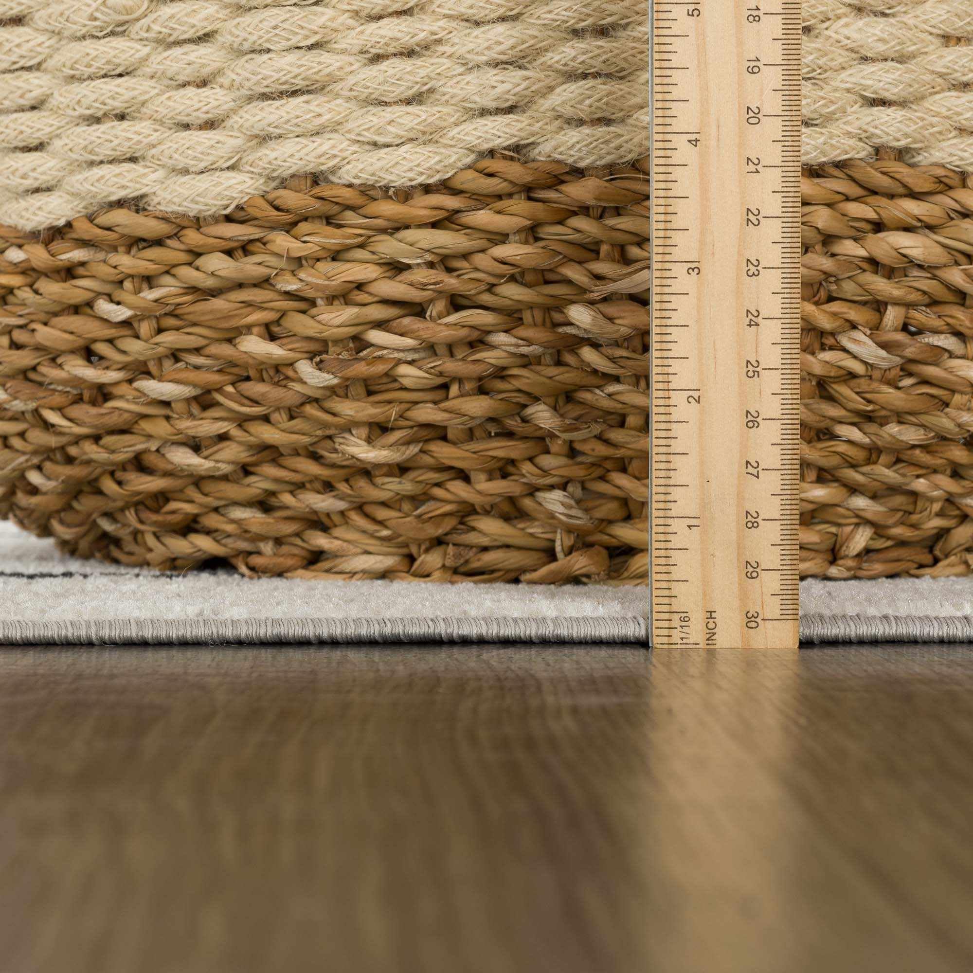 Hauteloom Maguyam Washable Area Rug - Black & Gray - 7'10