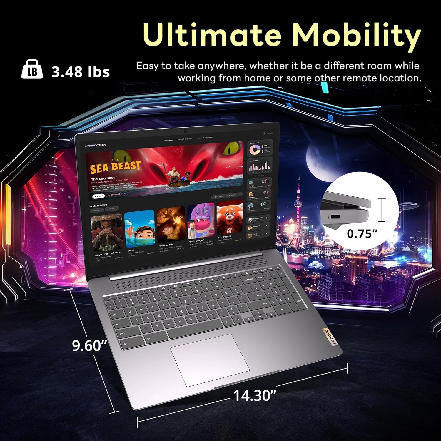 Lenovo Chromebook Premium 15.6