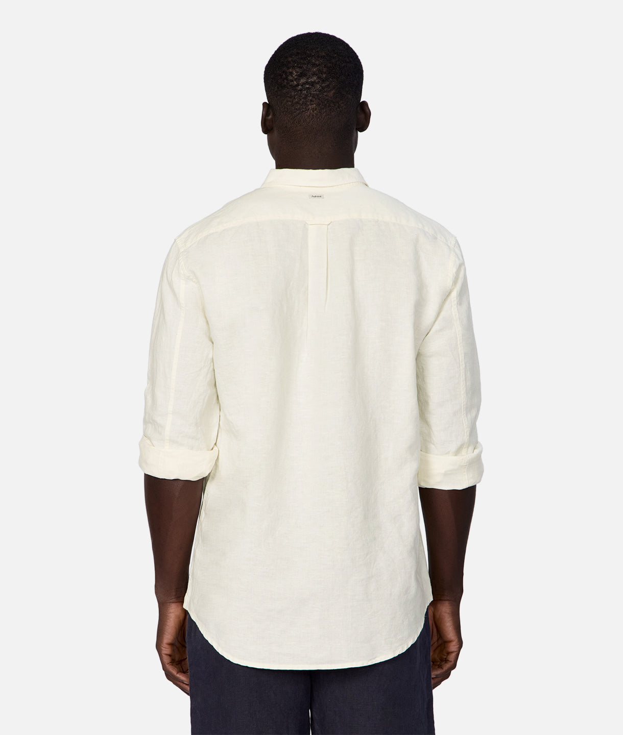 Premium Tennyson Linen Blend Long Sleeve Shirt for Men - Soft & Breathable Oatmeal Color - Perfect for Casual Wear, Office & Outdoor Activities