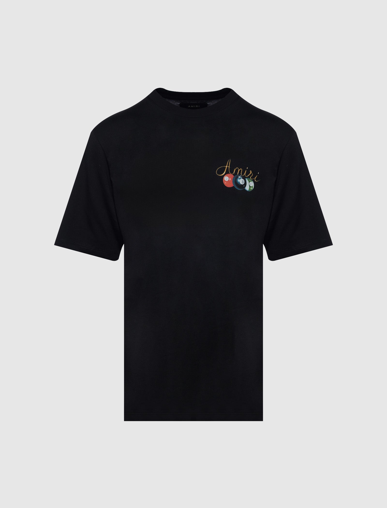 Amiri Pool Cue Graphic T-Shirt for Men - Stylish Cotton Tee with Unique Print - Perfect for Casual Wear, Street Style & Billiards Enthusiasts