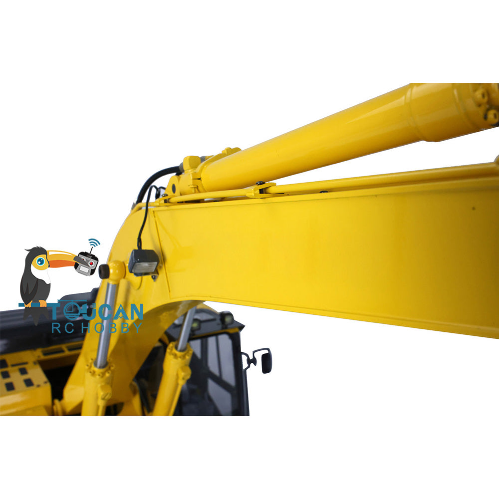 PC360 DIM P3 1/12 Scale Ready-to-Run RC Excavator with Hydraulic System, Valve Pump, LED Lights & Servo Motor - Perfect for Construction Simulation & RC Hobby Enthusiasts