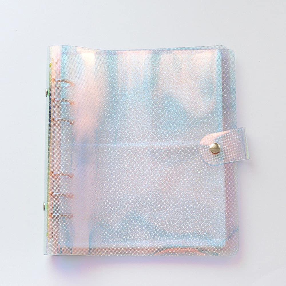 Transparent Star Soft PVC Photo Album - 3 Inch Portable Card Holder for Name Cards, Photocards & Collectibles | Jelly Color Storage Case for Scrapbooking, Travel & Office Organization
