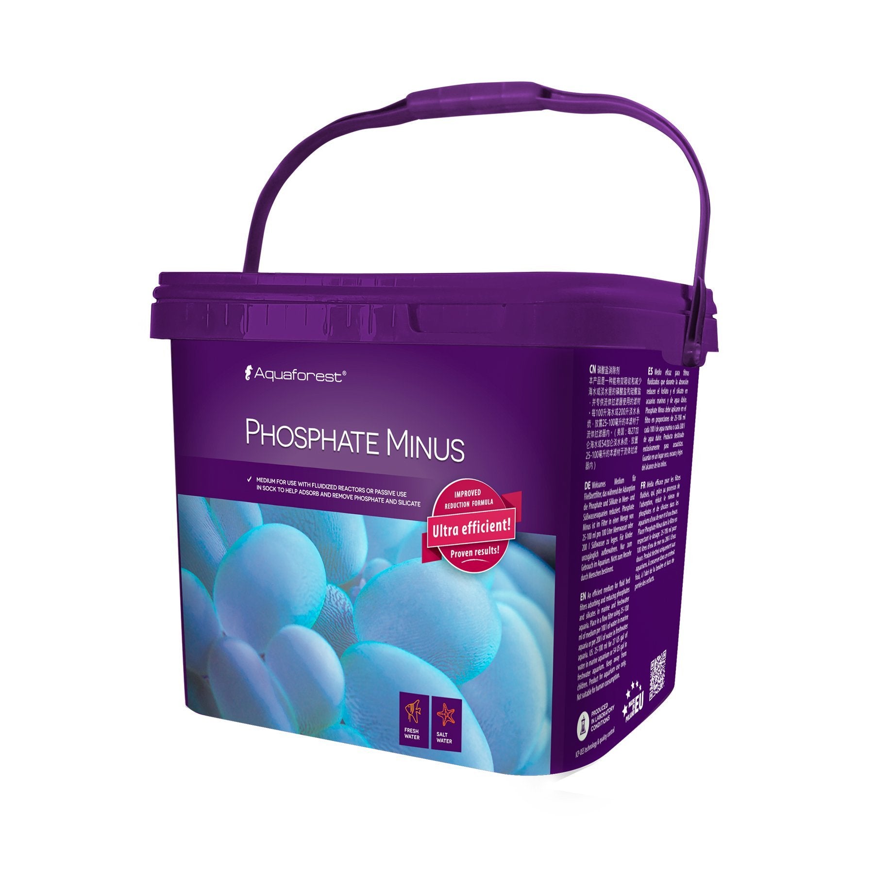 Aquaforest Phosphate Minus - High-Efficiency Phosphate Absorber for Aquariums (250ml/1000ml/5000ml) | Ideal for Saltwater & Reef Tanks, Marine Fish Tanks, and Coral Care