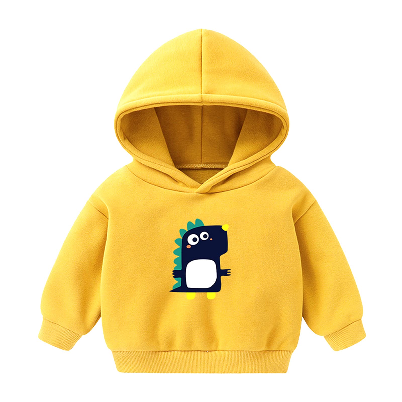 **Toddler Letter Pullover Hoodie - Soft Baby Boy & Girl Hooded Sweatshirt for Fall & Winter - Cozy Casual Wear for Playdates & Outdoor Activities**