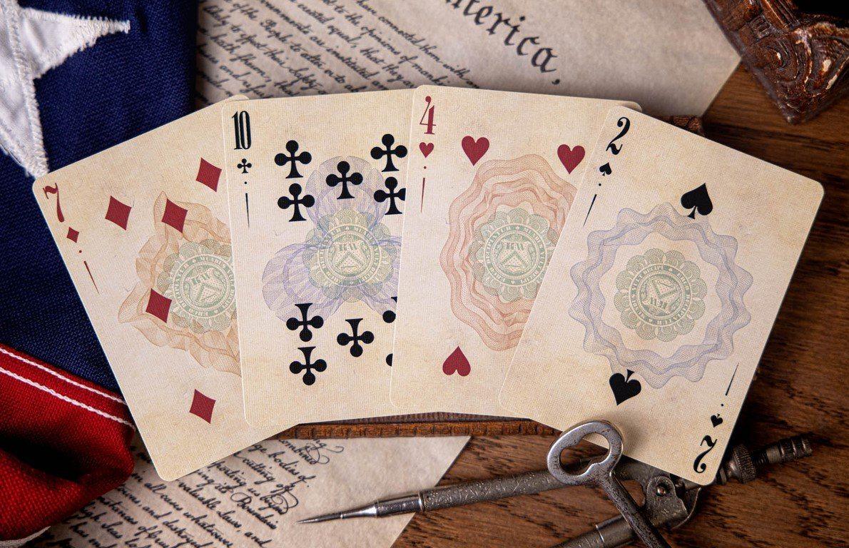 Premium OG Federal 52 Playing Cards - Luxury Poker Deck for Cardistry, Magic Tricks & Casino Nights - Collector's Edition with Elegant Gold Foil Design