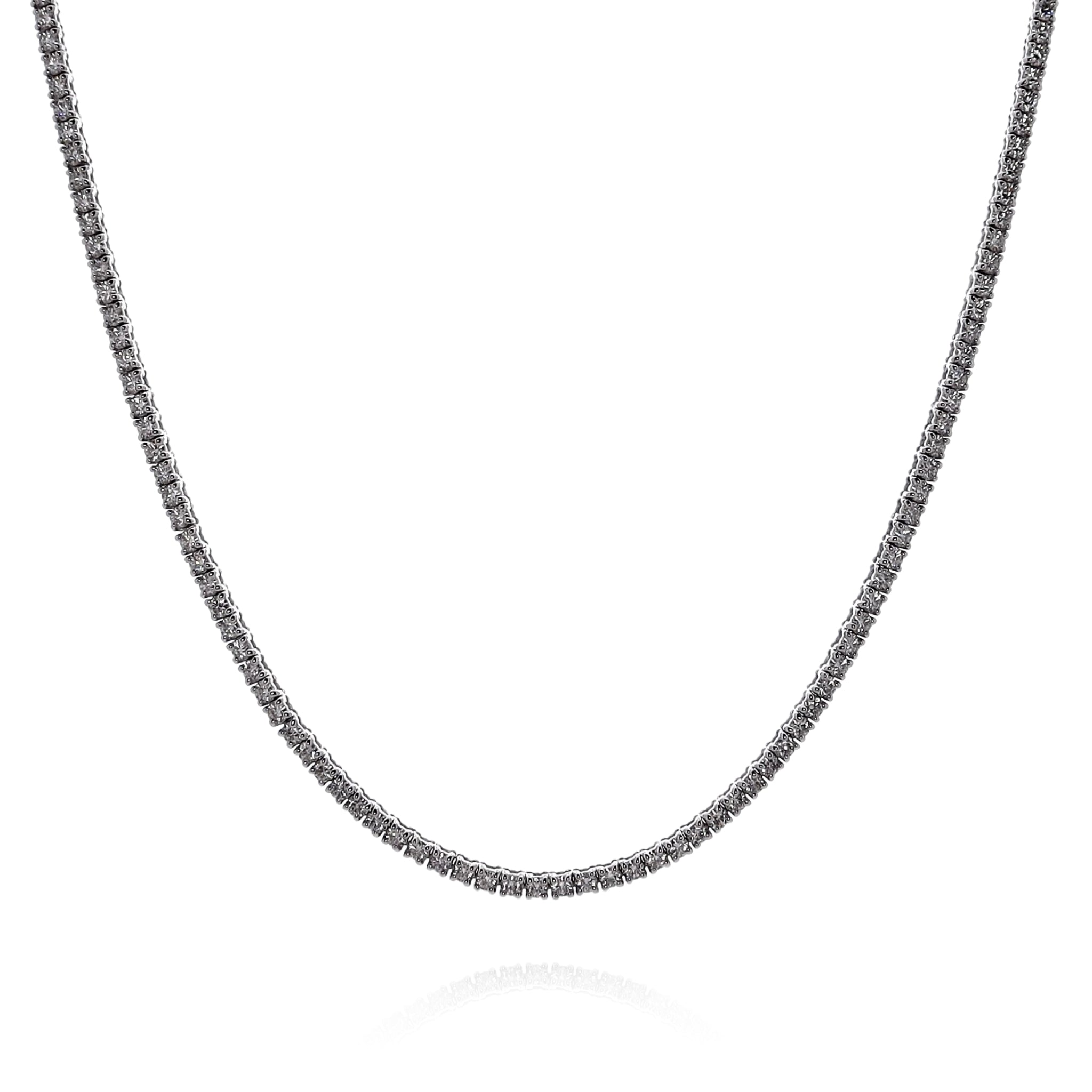 14K White Gold 16