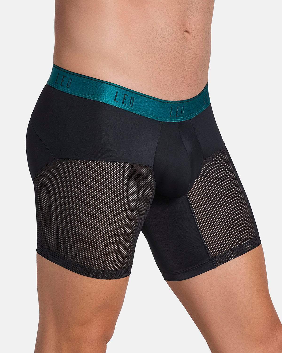 Breathable High-Tech Mesh Boxer Briefs with Ergonomic Support Pouch - Perfect for Gym, Running & Everyday Comfort