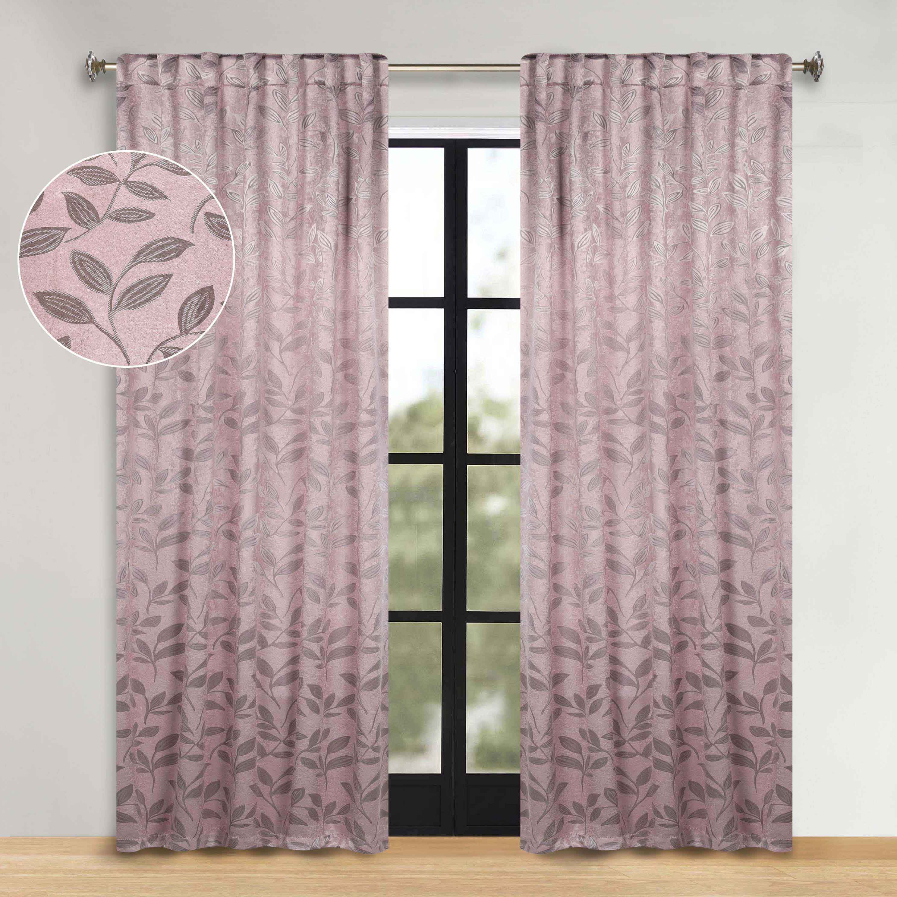 Premium Blackout Curtains for Bedroom - Super Soft Thermal Insulated Room Darkening Drapes with Back Tab Design (Set of 2 Panels) - Perfect for Nursery, Home Theater & Shift Workers
