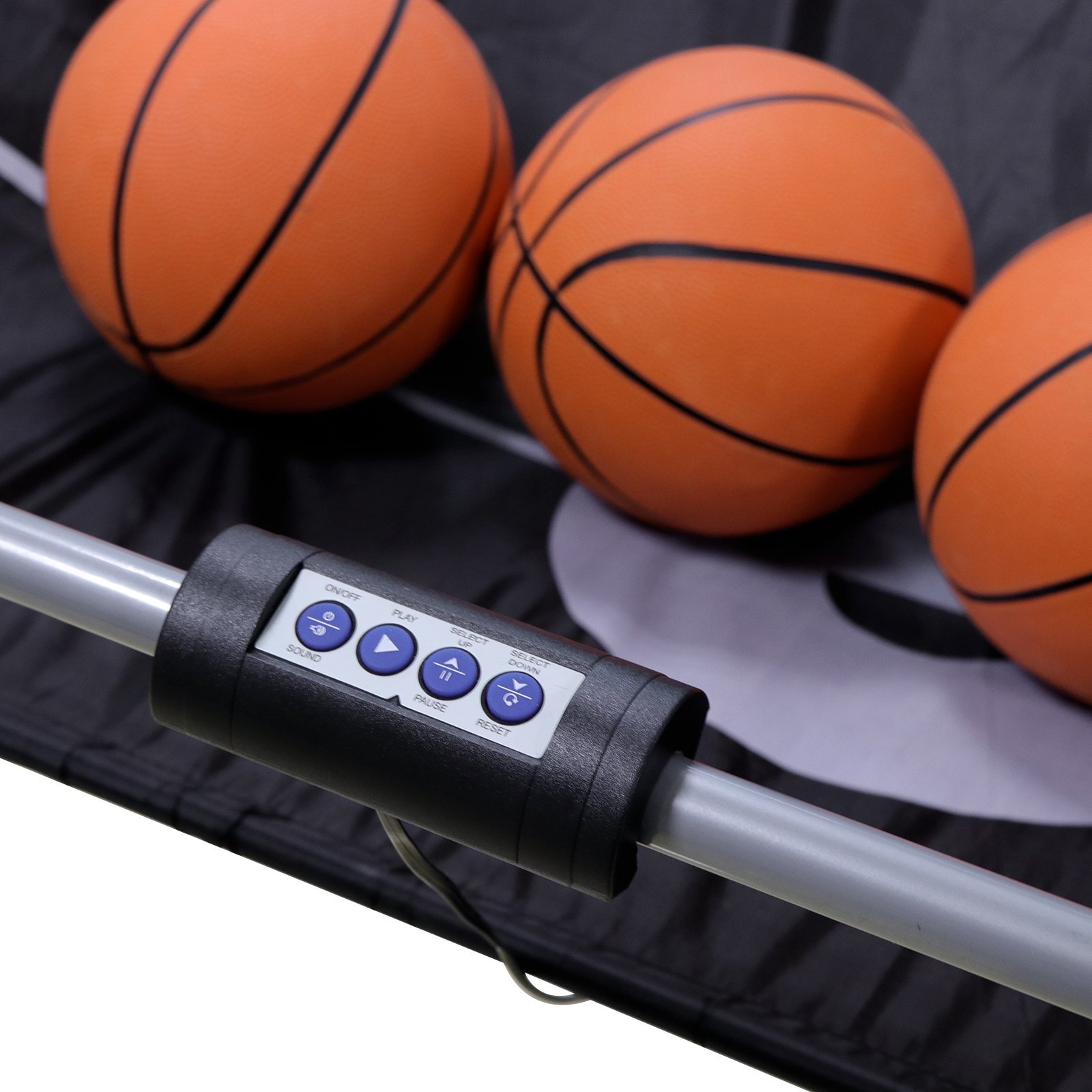 Foldable Indoor Basketball Arcade Game - Double Shot 2 Player with 4 Balls, Electronic Scoreboard & Air Pump | Perfect for Home, Office, and Party Entertainment