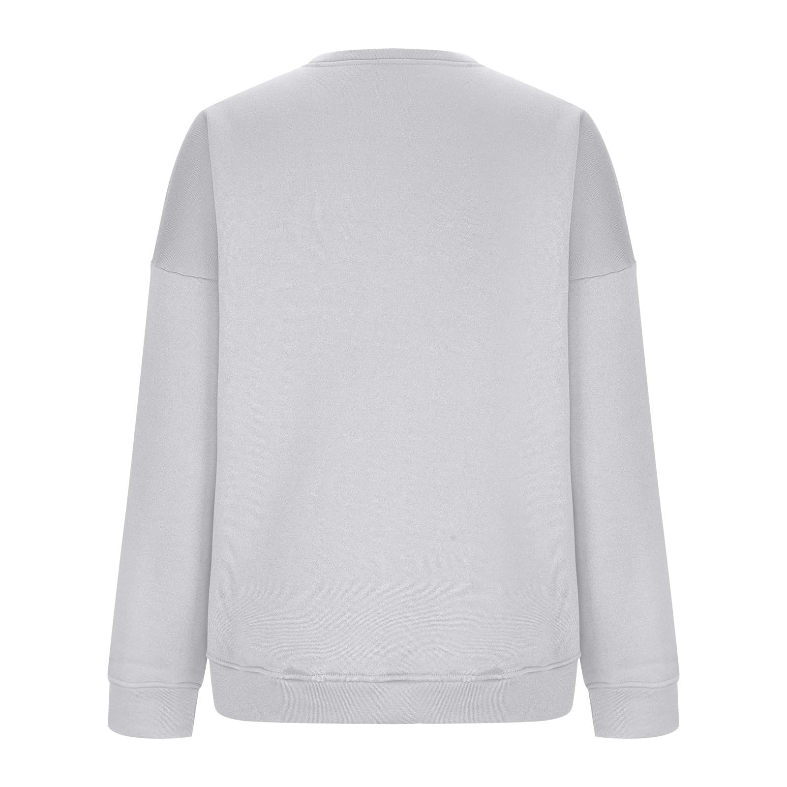 Women's Oversized Sweatshirt 2023 - Fall Crewneck Pullover Long Sleeve Cropped Hoodie - Plus Size Casual Loose Top for Streetwear, Lounge & Coffee Dates