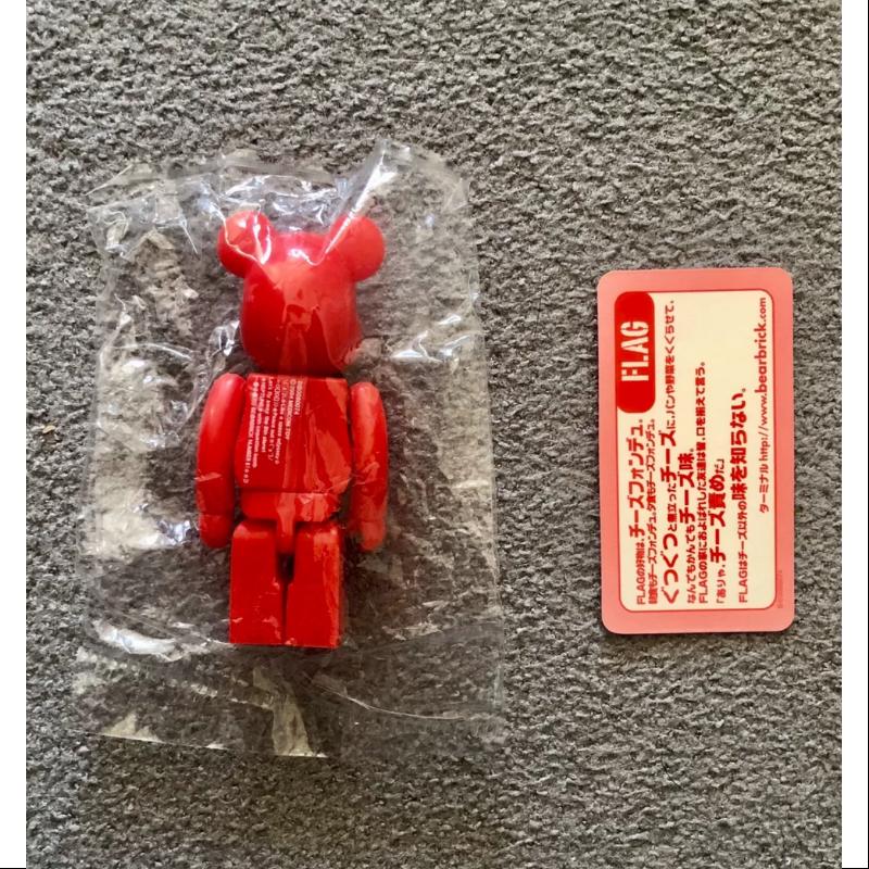 Bearbrick Series 8 FLAG Switzerland 100% Collectible Art Toy - Limited Edition Swiss Flag Design for Display & Home Decor