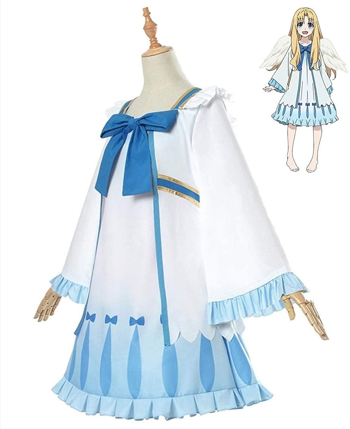 Rising of the Shield Hero Filo Cosplay Costume - Angel Skirt Outfit for Halloween, Anime Conventions & Themed Parties