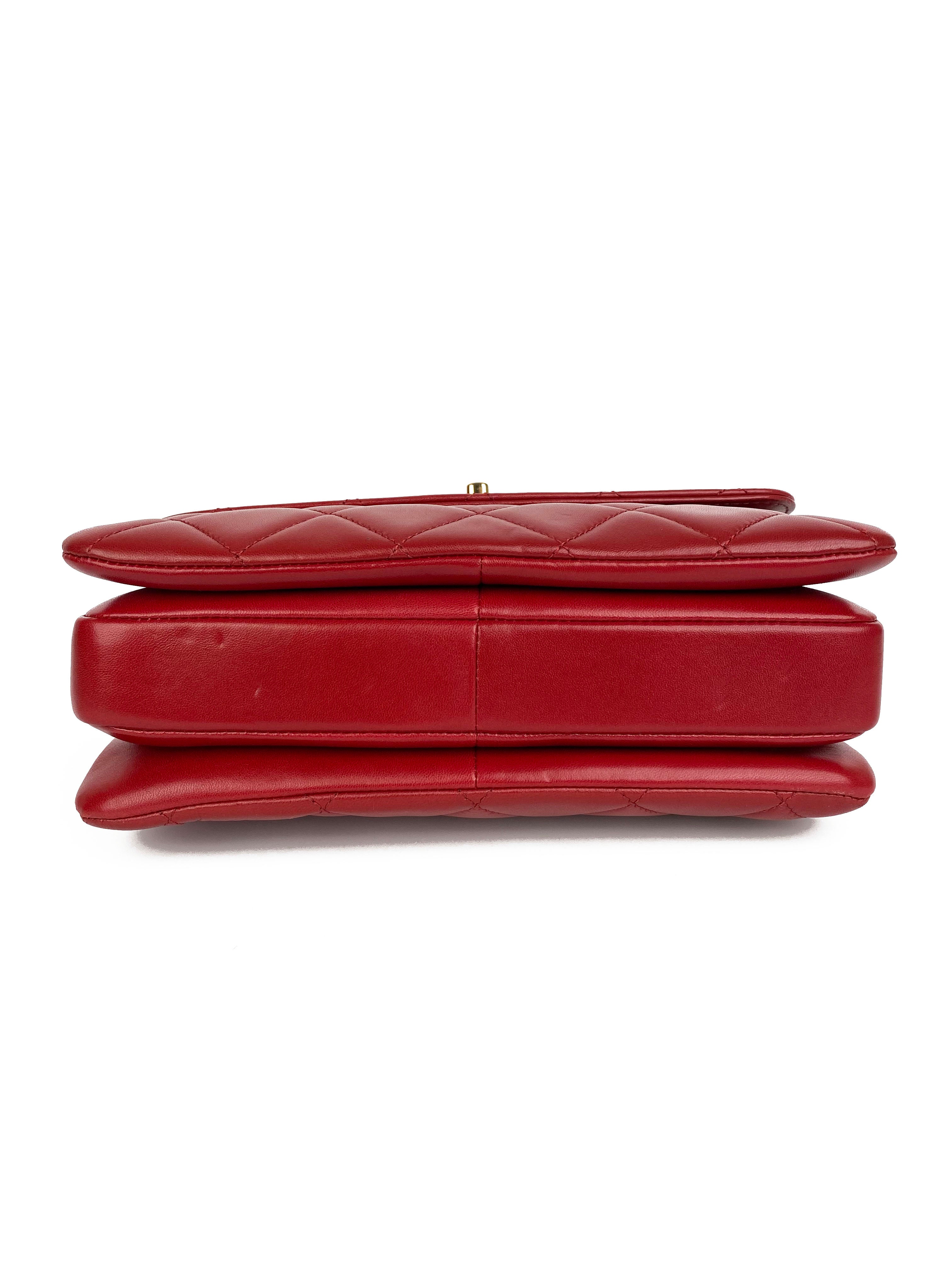 Chanel Small Red Trendy CC Bag - Luxury Crossbody Handbag for Women | Perfect for Parties, Dates & Everyday Use