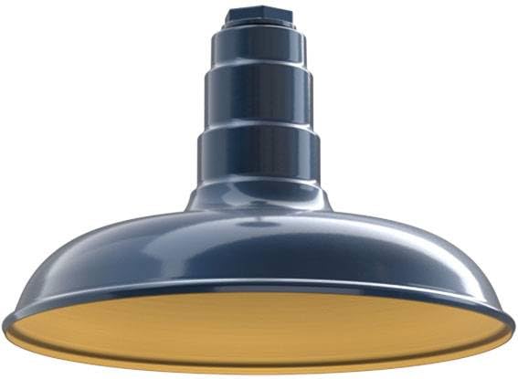 Gray Blue / Brass