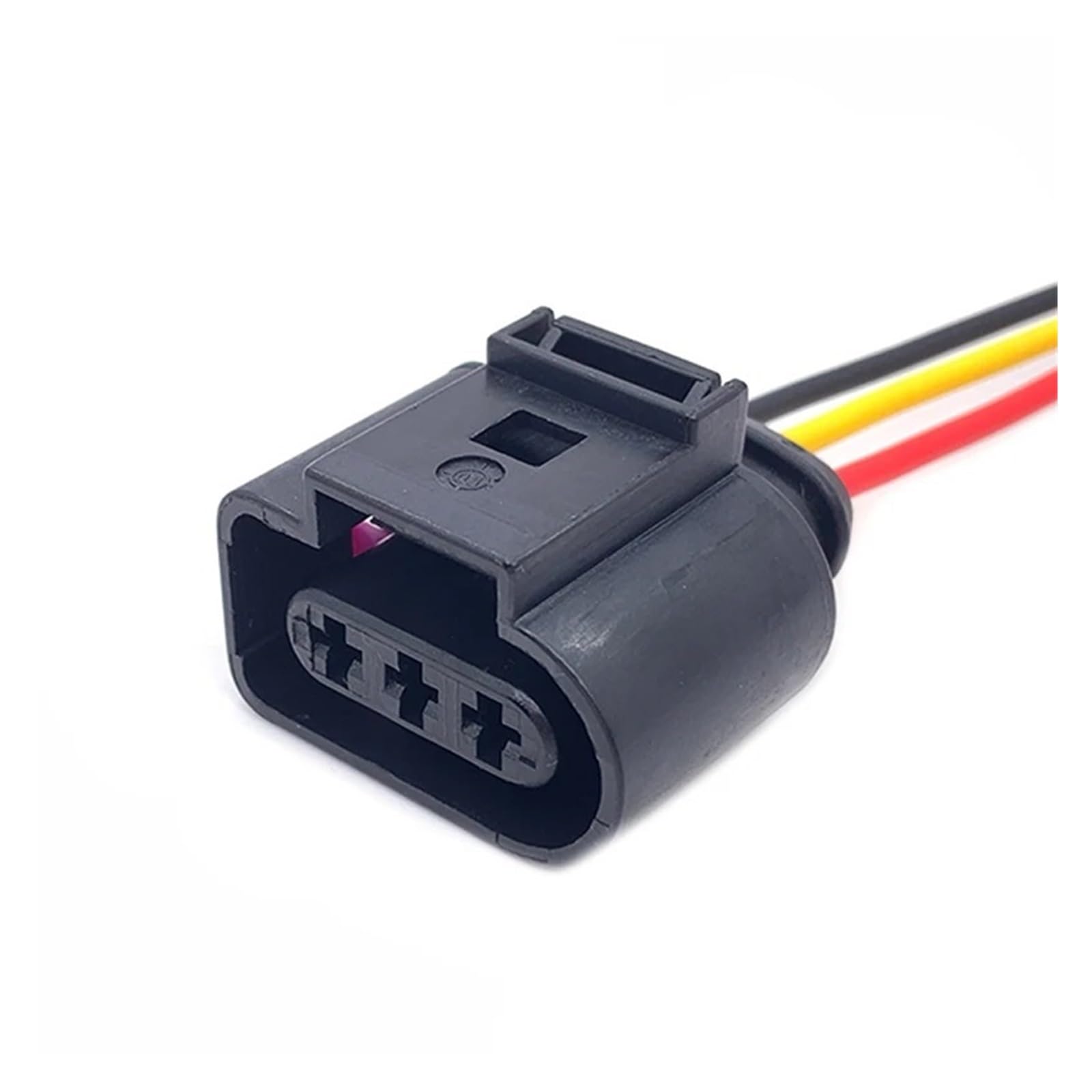 2/3/4/5/6/8/10 Pin 3.5mm Auto Ignition Coil Waterproof Connector Plug with Cable 1J0973722 - Compatible with VW (3P of 1J0973723) - Perfect for Car Engine Sensors, Horn Wiring & Automotive Electrical Repairs