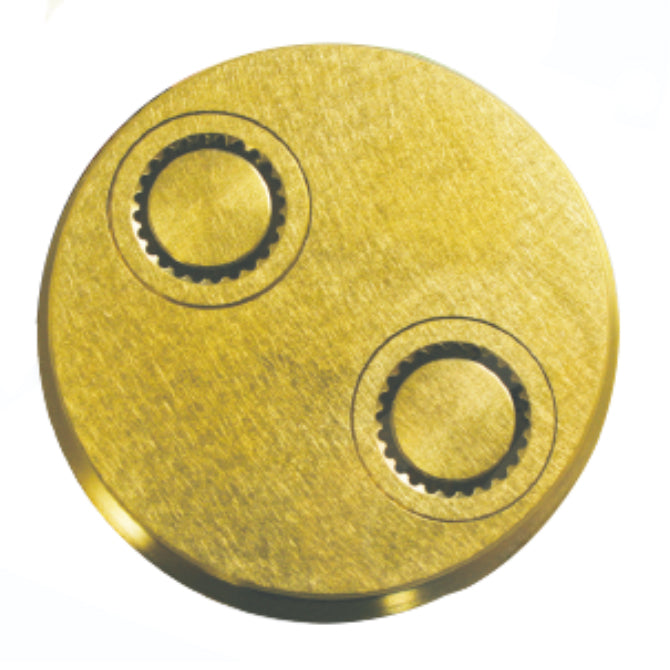 AEX 10 Brass Die - High Quality CNC Machined Brass Hardware for DIY Projects, Jewelry Making, and Model Building | Perfect for Craftsmen and Hobbyists