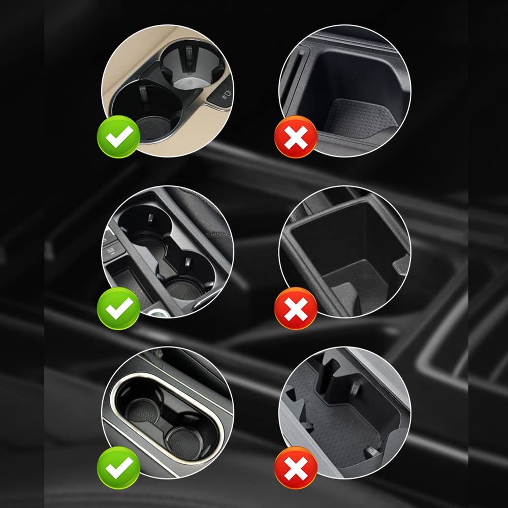 Universal Car Cup Holder Phone Mount - 360° Rotating Auto Stand for Phones & Drinks - Perfect for Road Trips & Commuting
