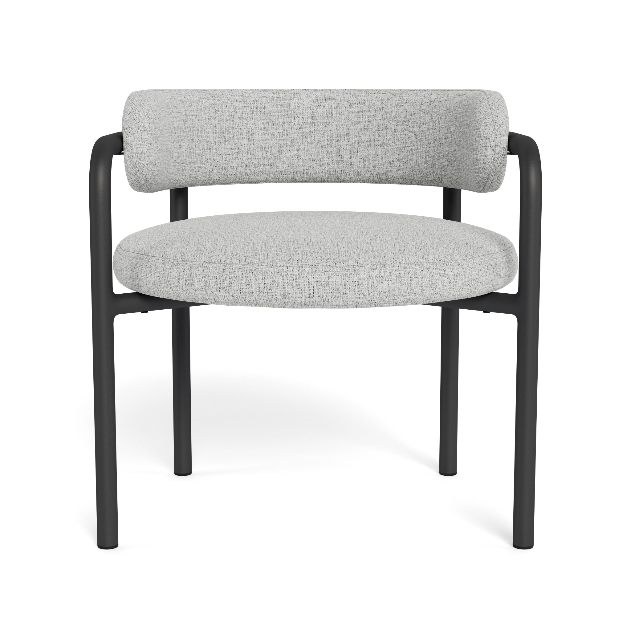 Porto Aluminum Club Chair - Lightweight Outdoor Patio Furniture for Garden, Poolside & Deck - Modern All-Weather Lounge Chair with Cushion (Optional) - Perfect for Relaxing, Sunbathing & Entertaining Guests