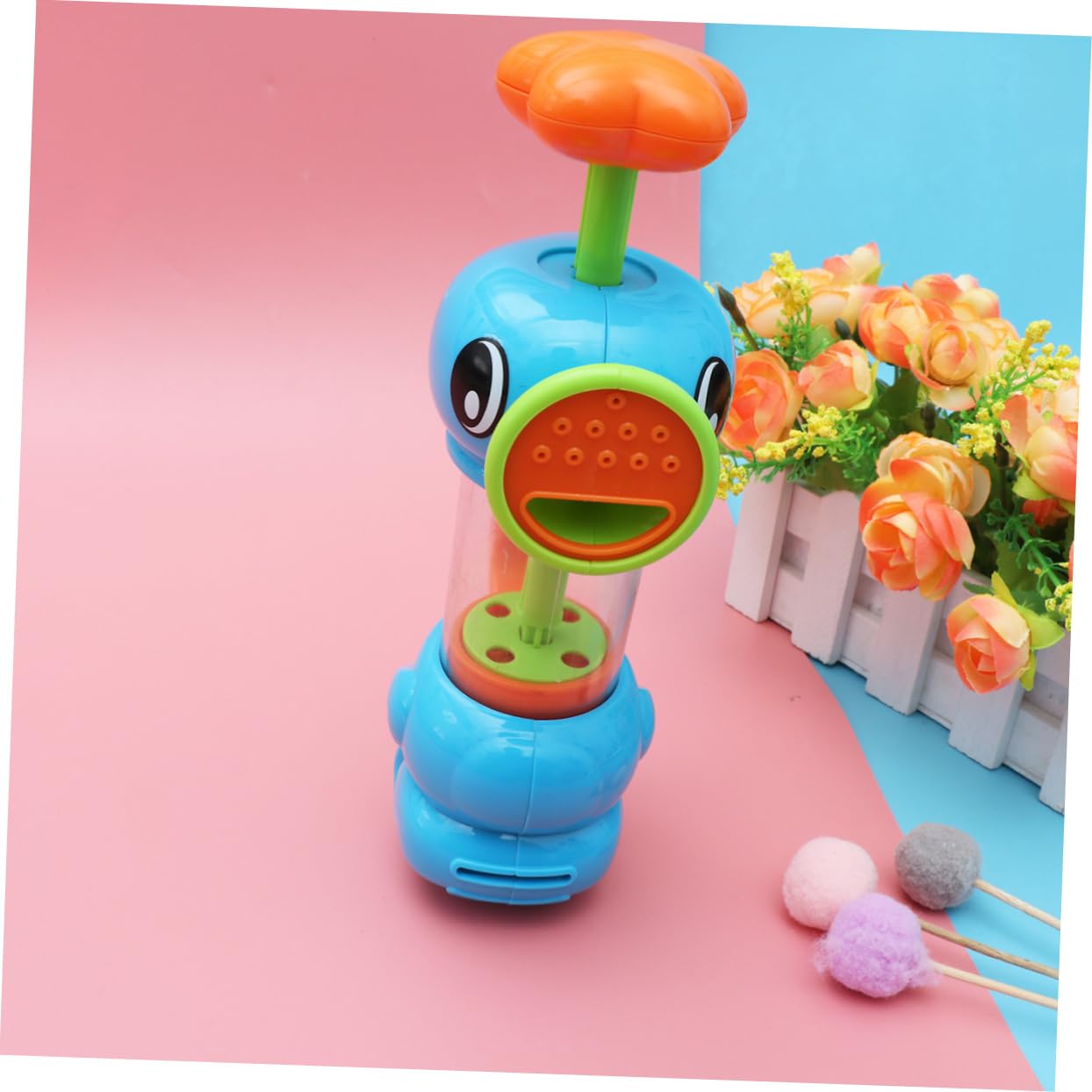 HEMOTON 2 Pack Water Spray Bath Toys for Kids - Fun Faucet & Pump Water Play Set for Bathtub, Pool & Outdoor Activities - BPA Free Baby Bath Time Essentials