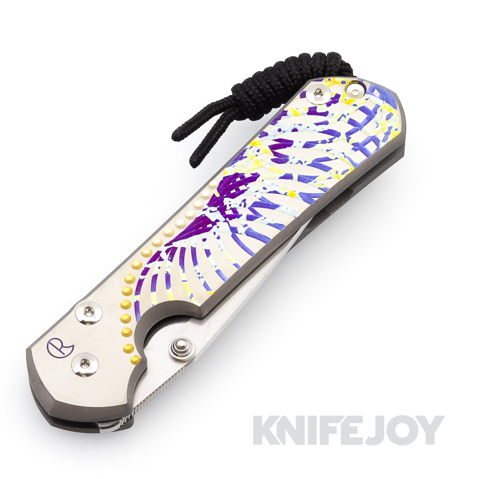 Chris Reeve Knives Large Sebenza 31 Folding Pocket Knife - Premium Magnacut Drop Point Blade & Titanium Handles with Unique Graphic Design | EDC, Outdoor Survival, Hunting & Camping Gear