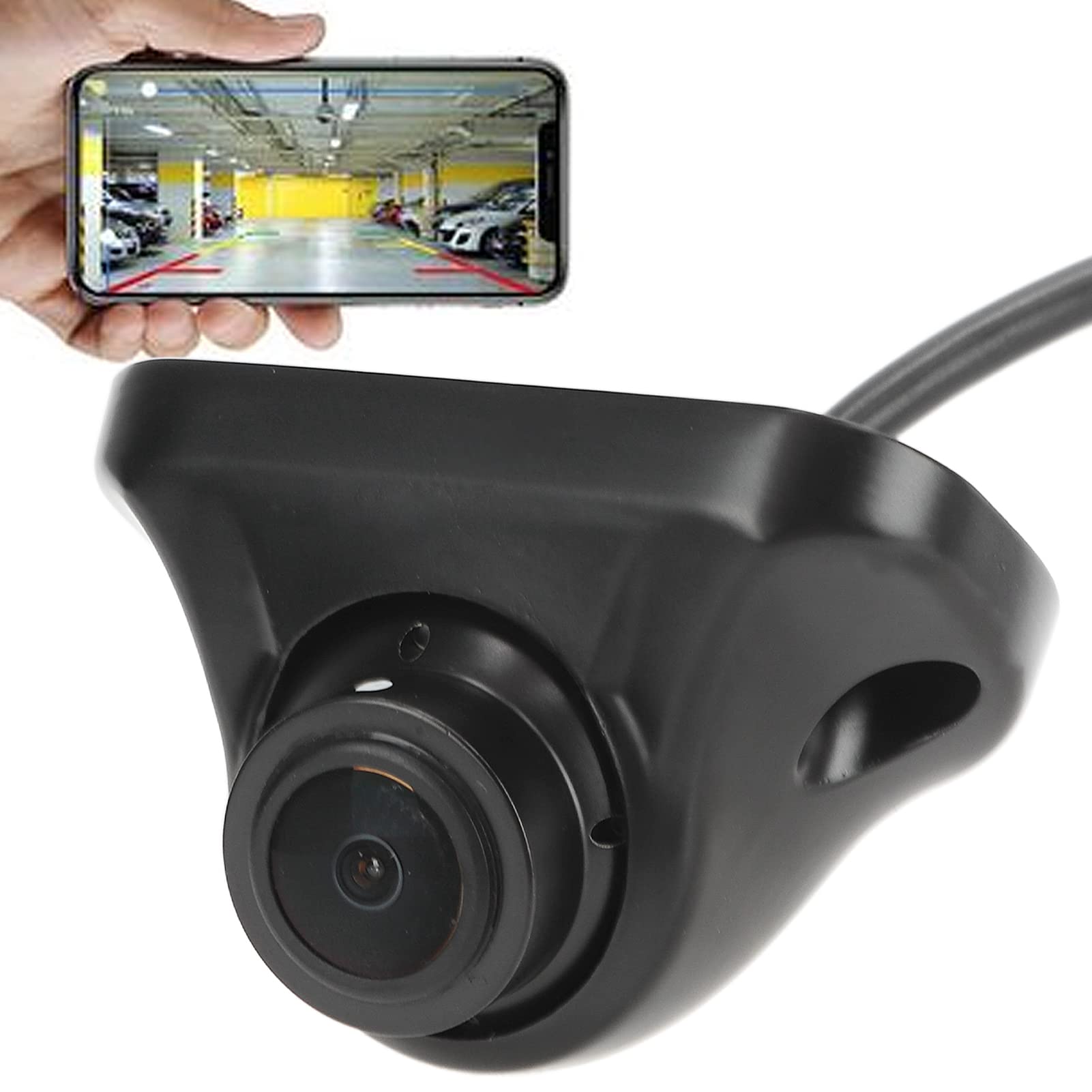 Waterproof 170° Wide Angle Backup Camera for Cars - Night Vision Rear View Parking Assist with Universal Fit | Perfect for Safe Parking, Reversing & Night Driving