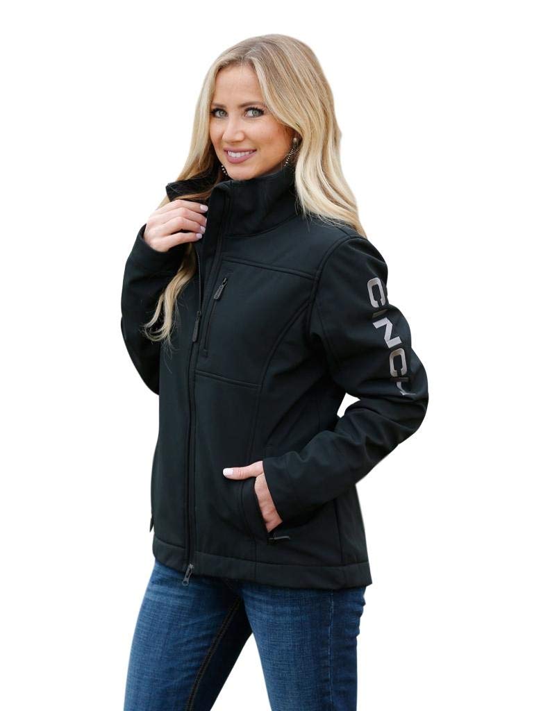 Cinch Women's Outdoor Water Repellent Camo Softshell Concealed Carry Jacket - Lightweight Hunting Jacket for Hiking, Camping & Outdoor Adventures