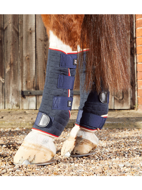 Premiere Equine Quick Dry Horse Leg Wraps - Breathable Support Bandages for Training & Competition - Ideal for Jumping, Dressage & Trail Riding