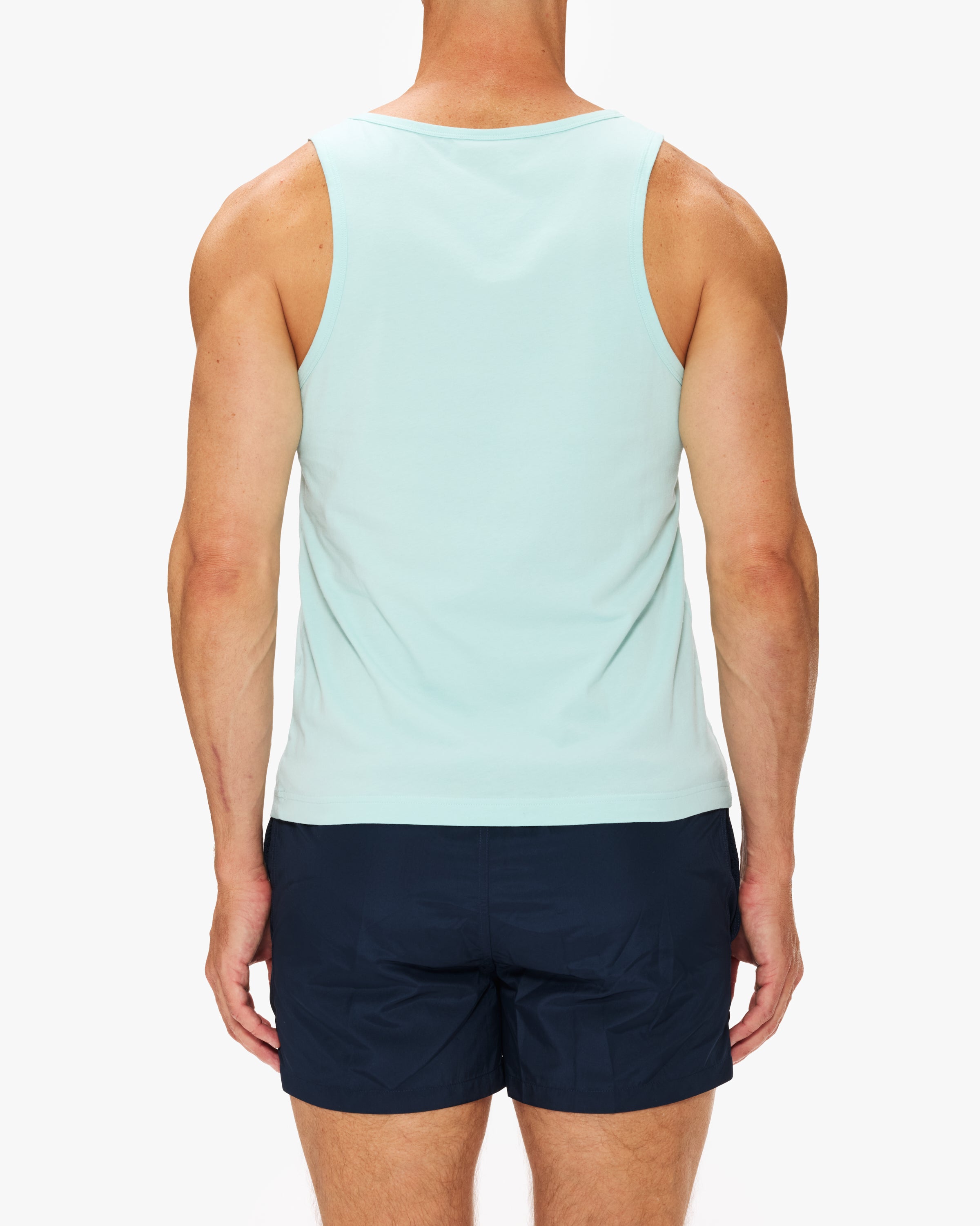 Ron Dorff Men's Organic Cotton Tank Top - Breathable & Comfortable Muscle Tee for Gym, Workout & Casual Wear