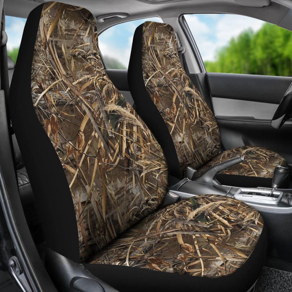 Premium Hunting Camouflage Car Seat Covers - Universal Fit for Trucks & SUVs - Durable Neoprene Material - Perfect for Outdoor Adventures & Hunting Trips