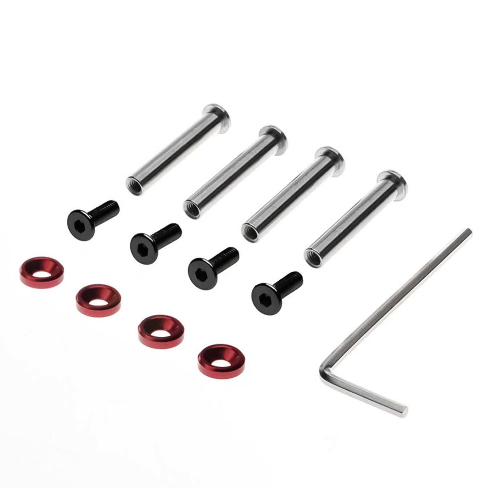 AYPOHU Metal Fan Screw Kit - 120pcs Computer Case Fan Screws for PC Repair & Maintenance | Compatible with Desktop, CPU Cooler, and Case Fans