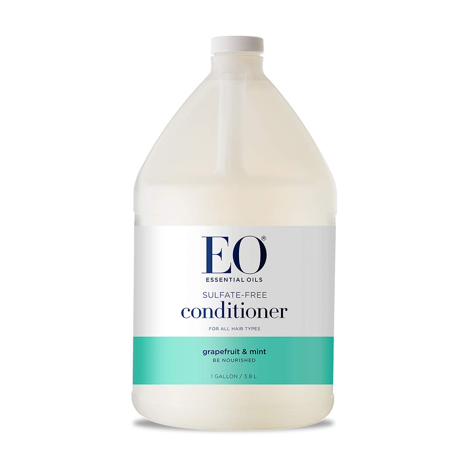 EO Grapefruit & Mint Conditioner - 128 oz (4-Pack) for Hydrating & Refreshing Hair - Perfect for Daily Use, Salons & Travel