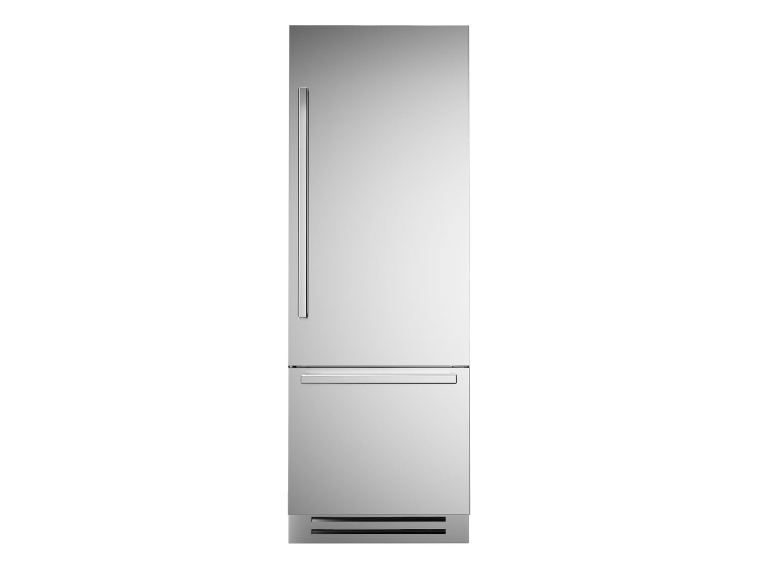 Bertazzoni REF30PIXR 30 Inch Built-In Bottom Mount Stainless Steel Refrigerator - Perfect for Modern Kitchens and Open-Concept Living Spaces