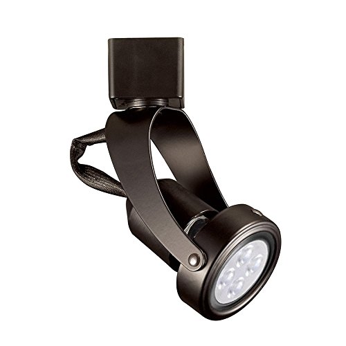 WAC Lighting JTK-104LED-DB J Series LED Track Head Light - Dimmable, Energy Efficient, 3000K Warm White - Perfect for Retail Stores, Galleries & Home Accent Lighting