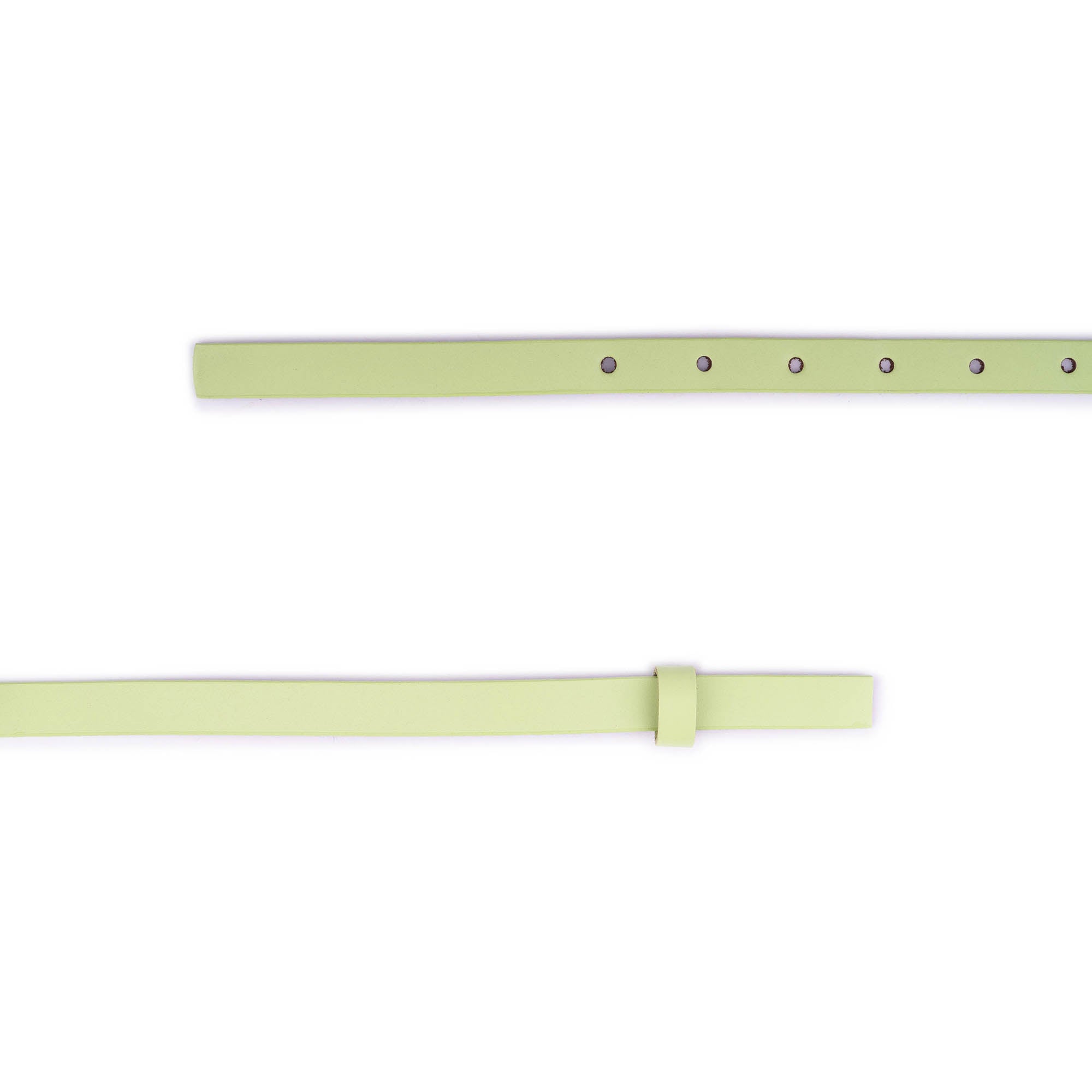 1.5cm Light Green Genuine Leather Belt Strap for YSL Buckles - Women's Replacement Belt - Perfect for Handbags, Purses & Fashion Accessories
