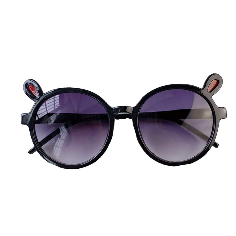 KESYOO 1Pc Kids Sunglasses UV Protection Glasses for Baby & Toddler - Summer Sun Shades with 100% UV Blocking - Durable & Stylish Black Eyewear for Outdoor Play, Beach & Pool Activities