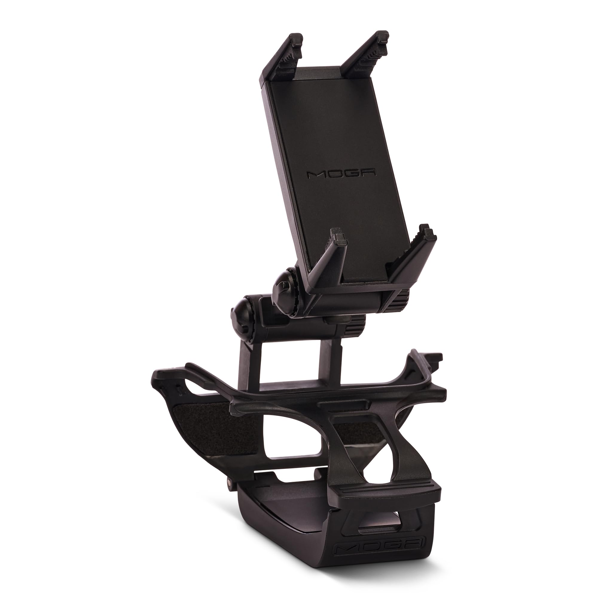 PowerA MOGA Mobile Gaming Clip - Compatible with DualSense & DualShock 4 Wireless Controllers | Phone Mount for PS5/PS4 Gaming on the Go | Perfect for Travel, Commuting & Cloud Gaming